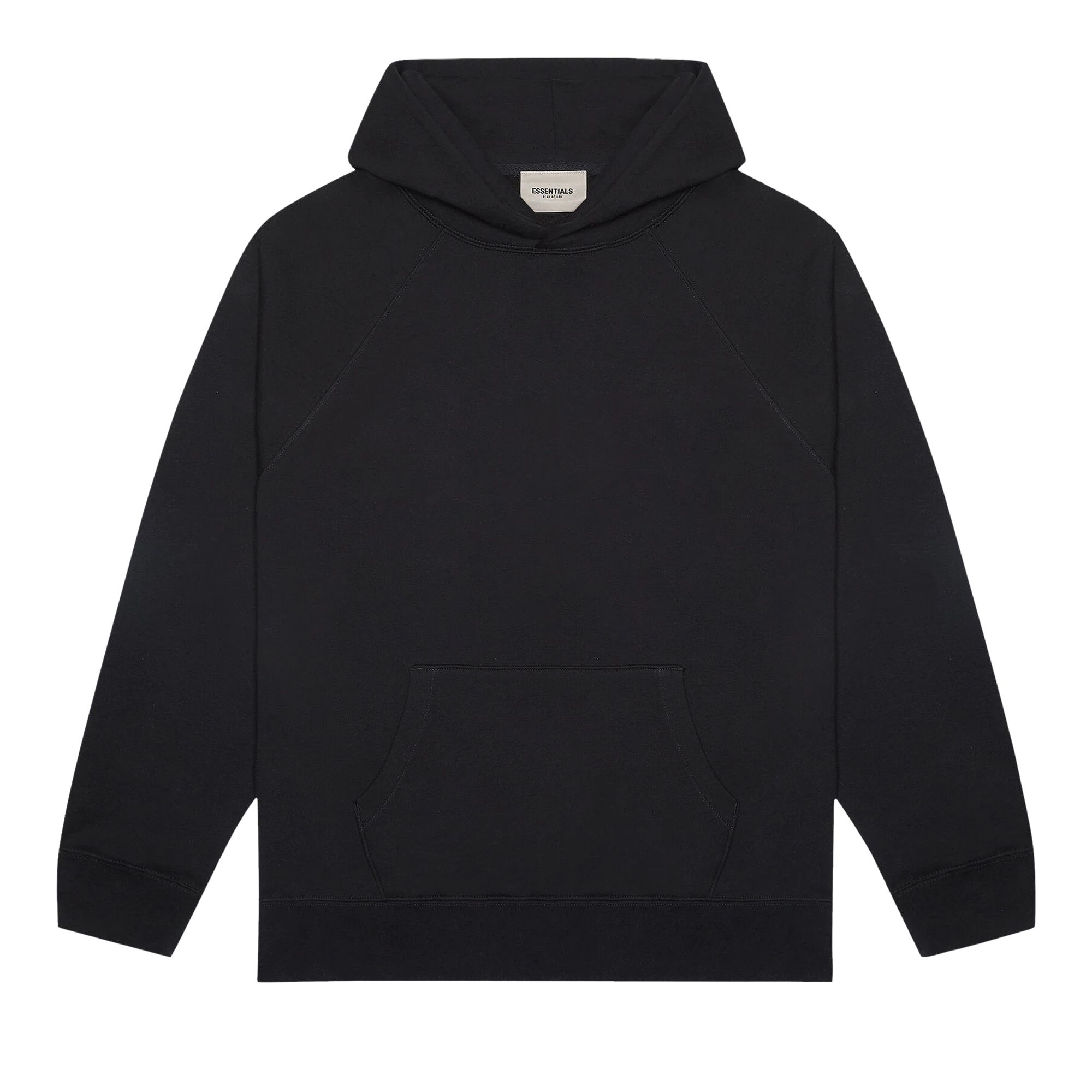Fear of God Essentials Hoodie 'Black' | Men's Size 2XS