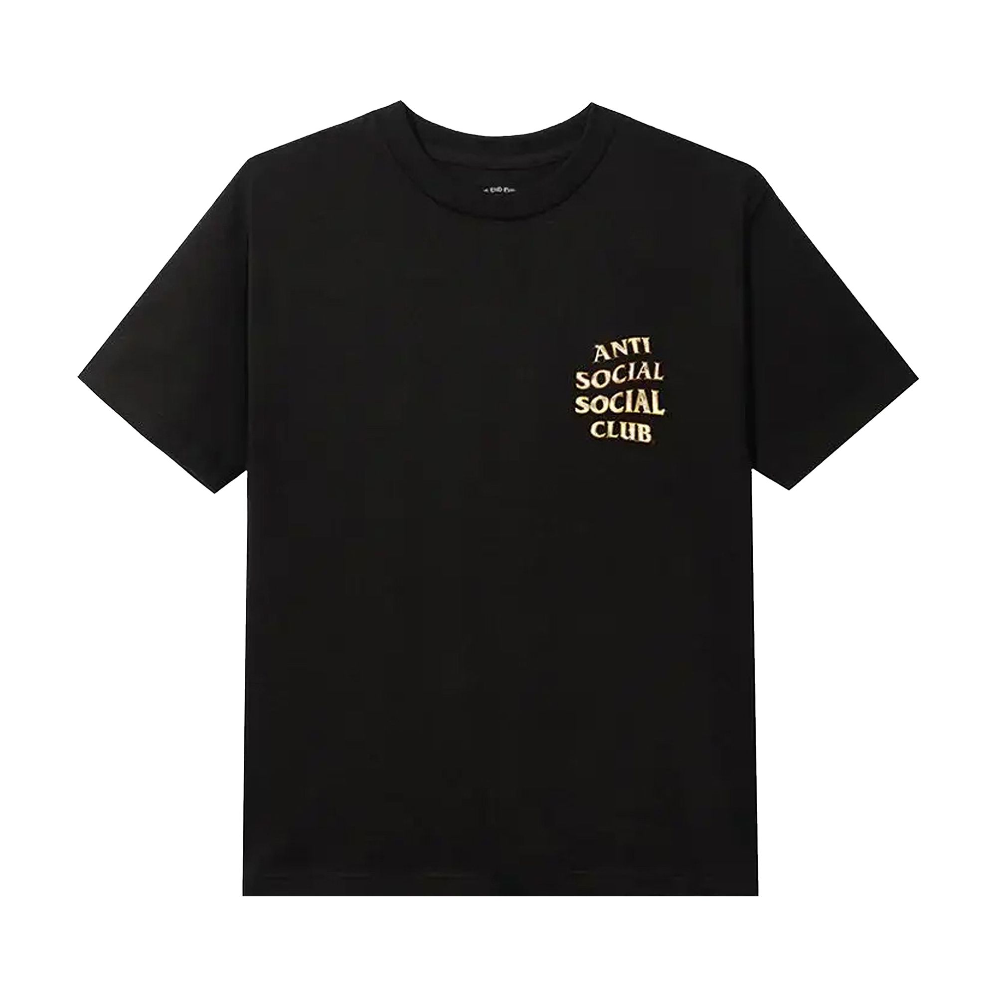 Anti Social Social Club Goldy Tee 'Black' | Men's Size L