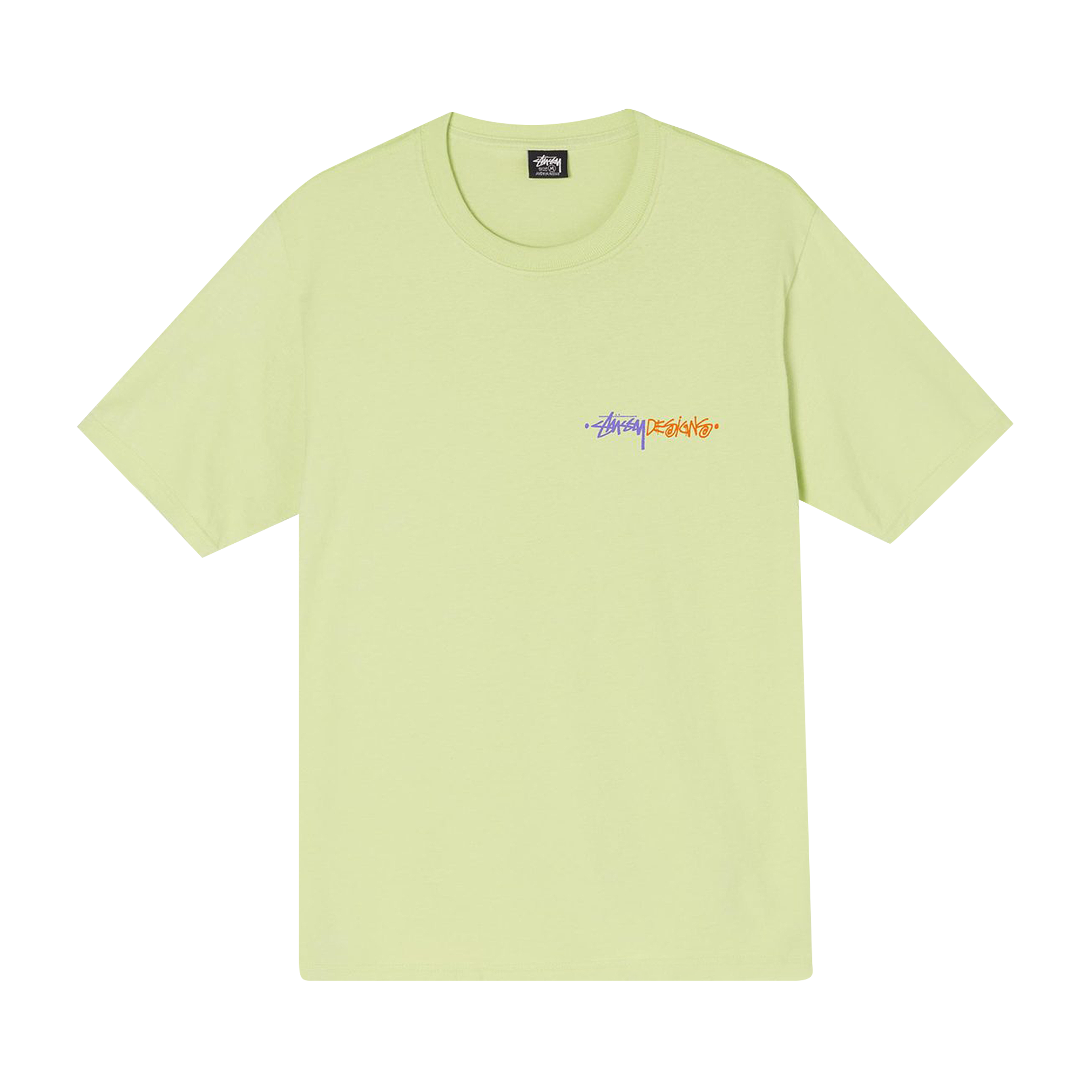 Pre-owned Stussy Positive Vibration Tee Shirt 'yellow'