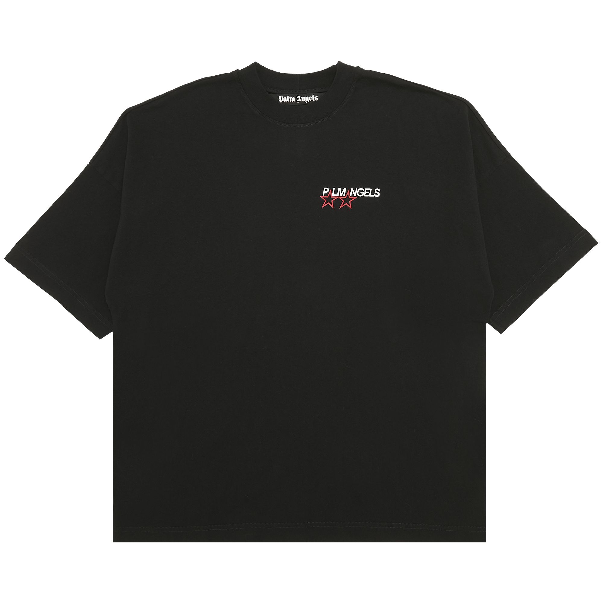 Palm Angels Stars And Palms Loose Tee 'Black' | Men's Size 2XS