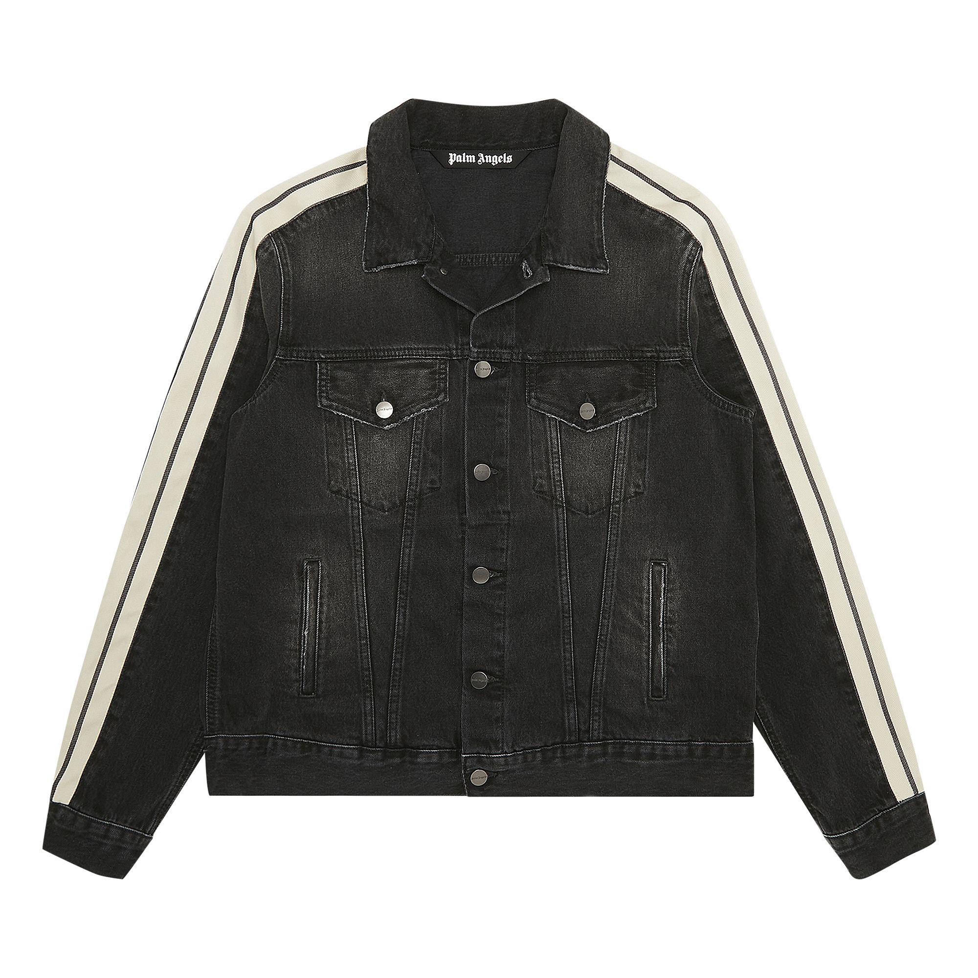 Palm Angels Track Denim 'Black/White' | Men's Size S