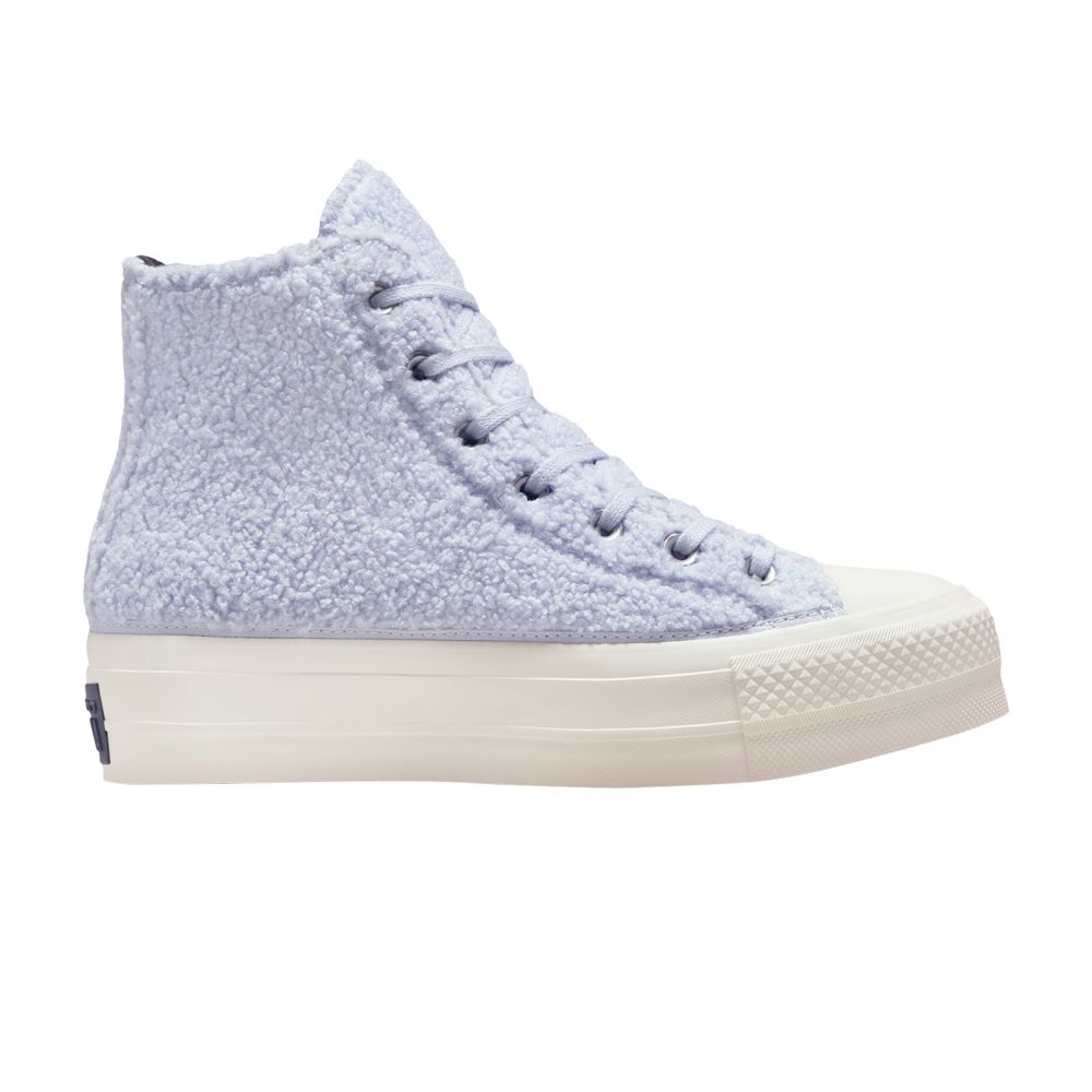 Converse Wmns Chuck Taylor All Star Platform High 'Cozy Sherpa - Ghost' | Purple | Women's Size 5.5
