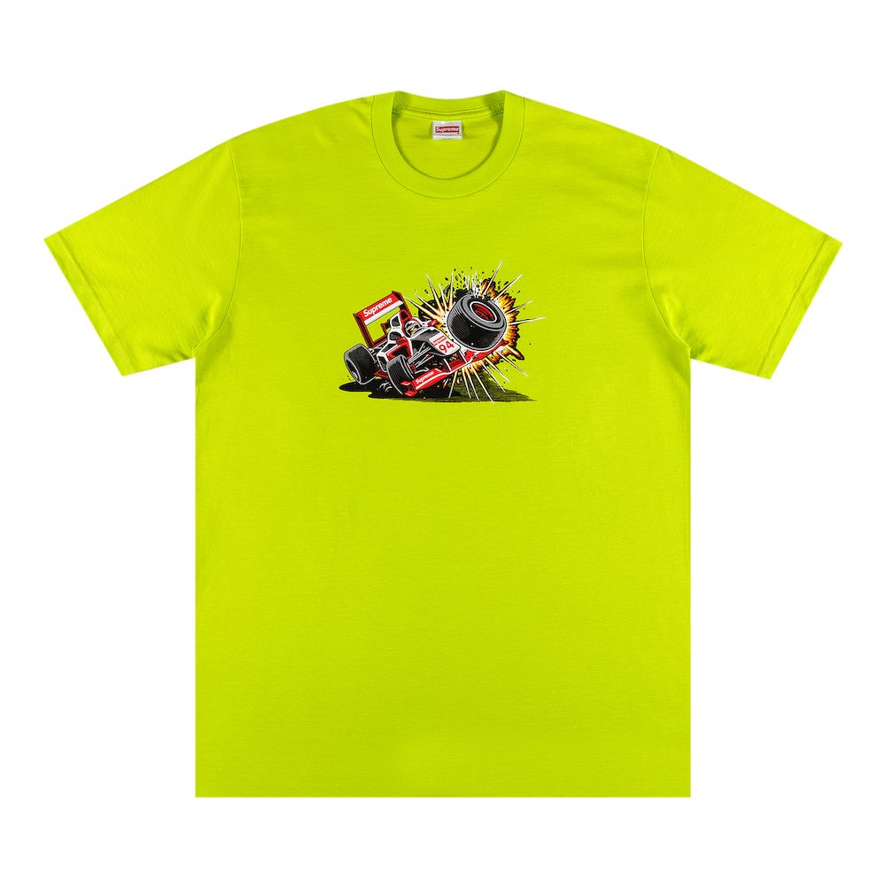 Supreme Crash Tee 'Bright Green' | Men's Size L