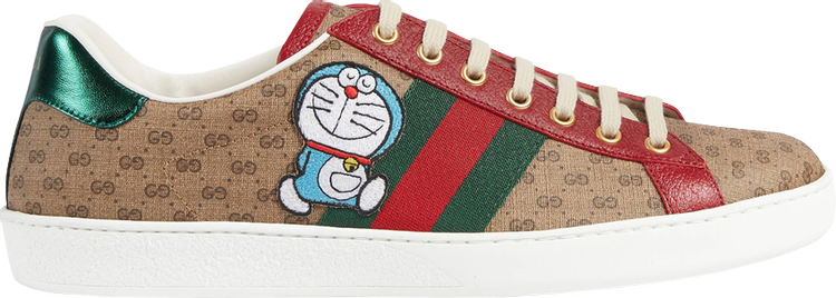 Doraemon x Gucci Ace 'Beige Monogram'