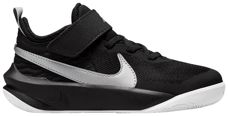 Nike Team Hustle D10 PS Black Metallic Silver