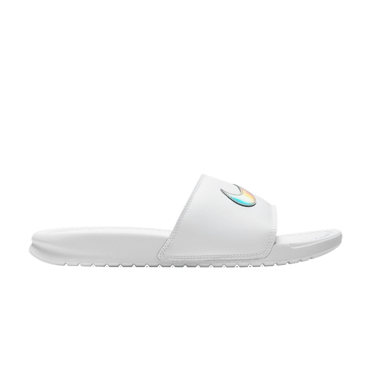 Buy Wmns Benassi JDI Slide White Iridescent DA2544 100 GOAT CA