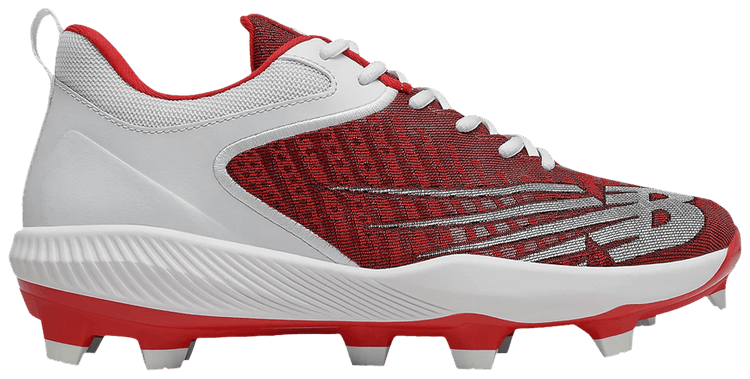 New Balance FuelCell 4040 v6 2E Wide Molded Fresh Pearls   Team Red White