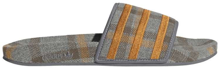Adidas Adilette Slide Cozy Pack   Focus Orange Grey