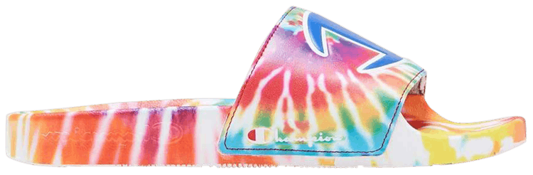 IPO Slide Tie Dye   Rainbow