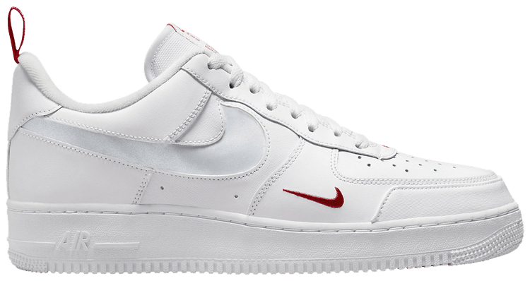 Nike Air Force 1 Low GS Cut Out Swoosh   White