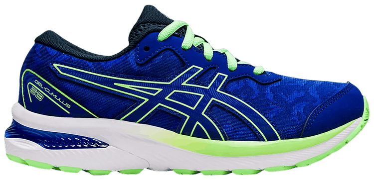 Asics Gel Cumulus 23 GS Mako Blue Bright Lime