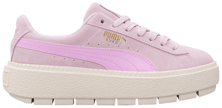 Puma Suede Platform Trace Jr Winsome Orchid
