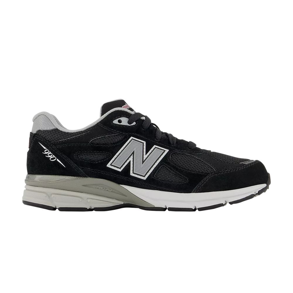 Pre-owned New Balance 990v3 Big Kid Wide 'black Grey' | Kid's Size 4.5