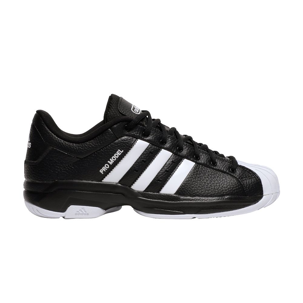 adidas Pro Model 2G Low 'Black White' | Men's Size 11