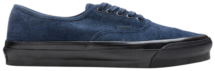 Vans OG Authentic LX Velvet Emboidery   Leopard Dress Blues