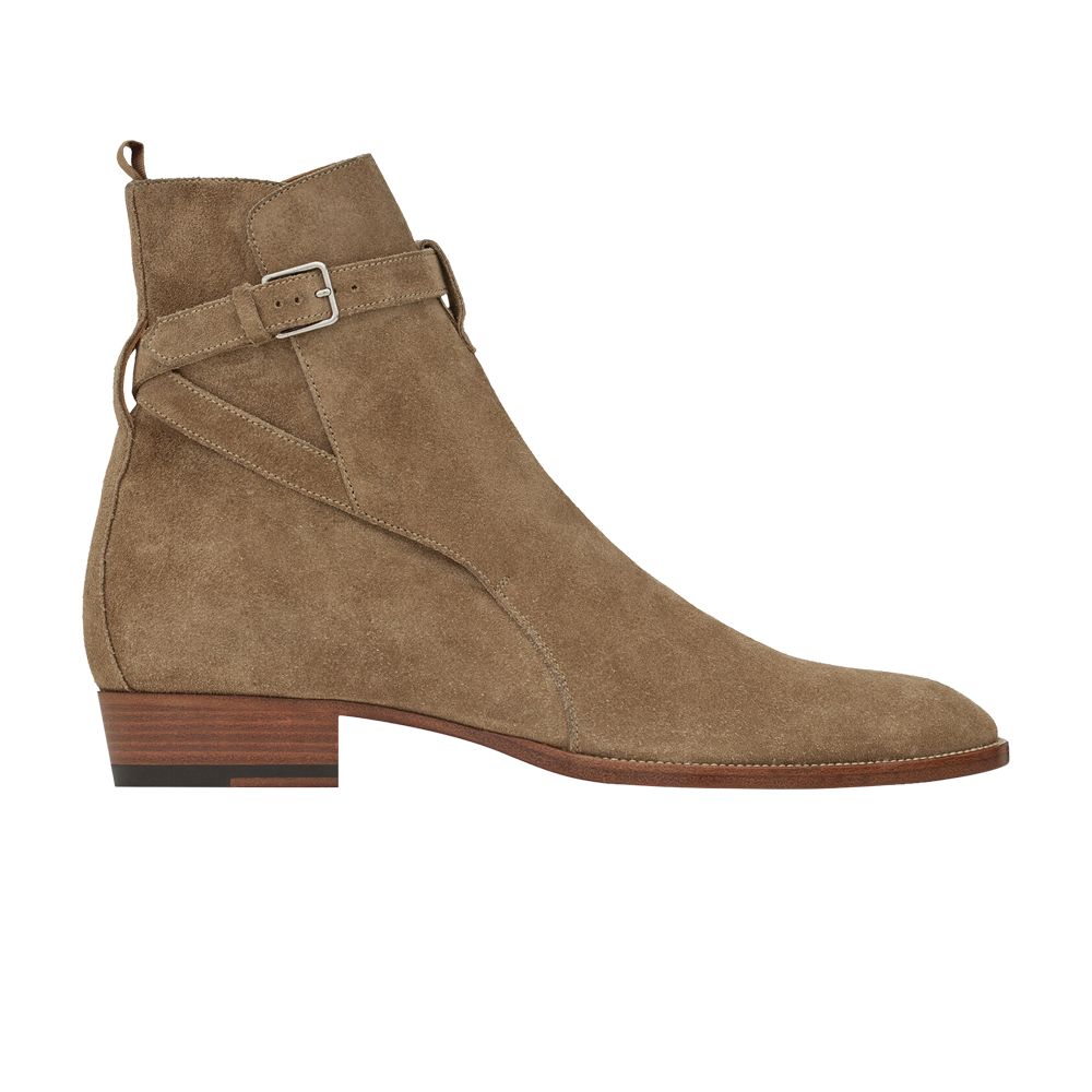 Pre-owned Saint Laurent Wyatt Jodhpur Boot 'tobacco' | Brown | Men's Size 42.5