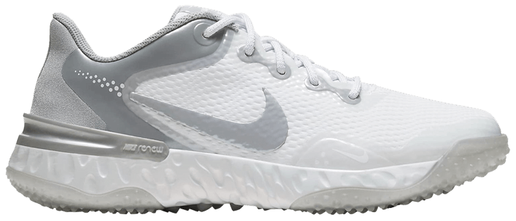 Nike Wmns Alpha Huarache Elite 3 Turf White Wolf Grey