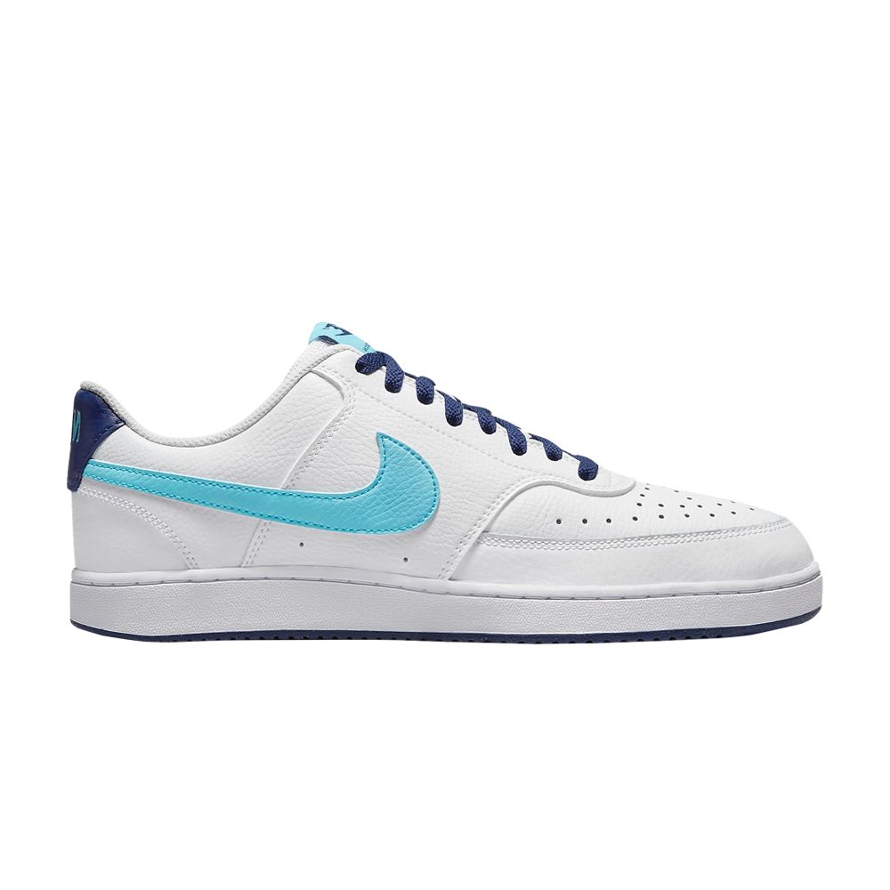 Nike Court Vision Low 'White Turquoise Blue' | Men's Size 8.5