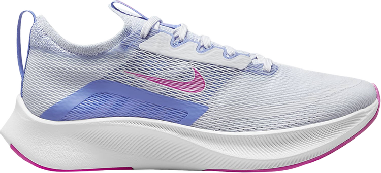 Wmns Zoom Fly 4 'Football Grey Sapphire'