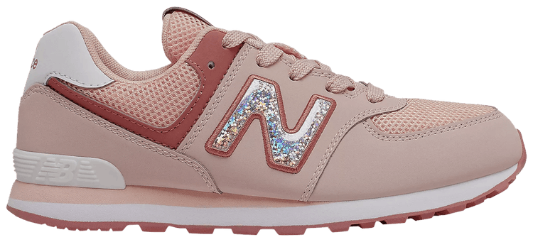 New Balance 574 Kids Wide Oyster Pink