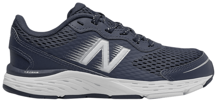 New Balance 680v6 Kids X Wide Natural Indigo