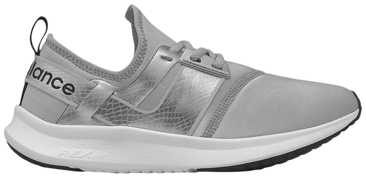 New Balance Wmns Nergize Sport Wide Light Aluminum Silver Metallic