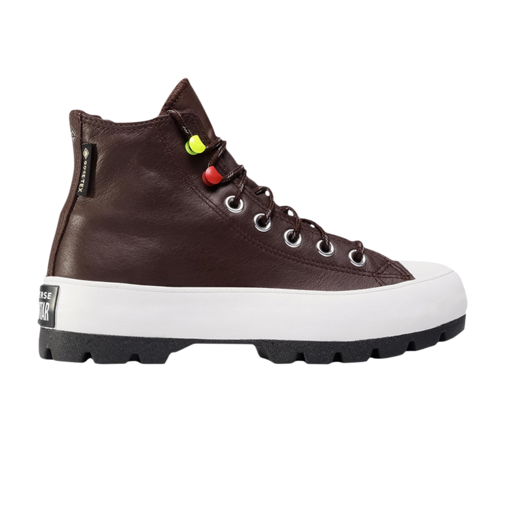 Pre-owned Converse Wmns Chuck Taylor All Star Lugged Winter High Gtx 'dark Root' In Brown