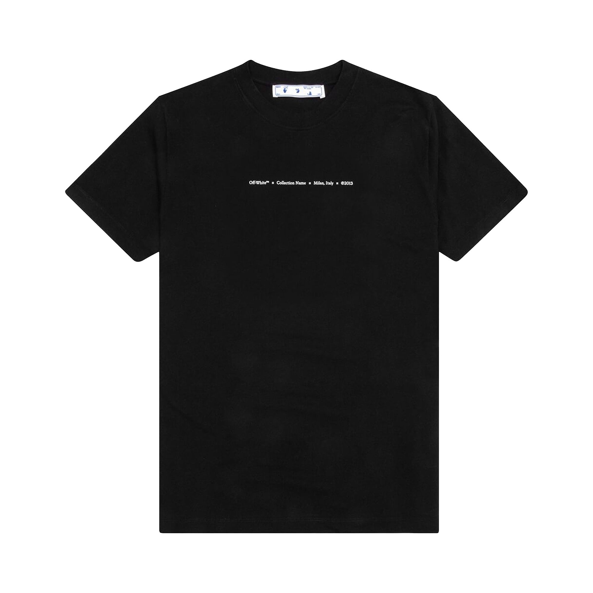 Off-White Tornado Arrow Slim Tee 'Black/Multicolor' | Men's Size M