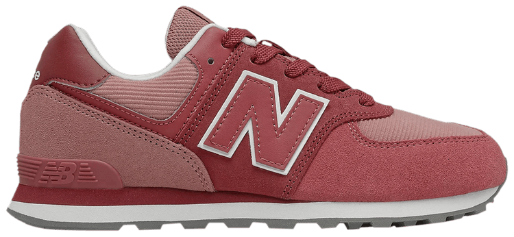 New Balance 574 Big Kid Deep Earth Red
