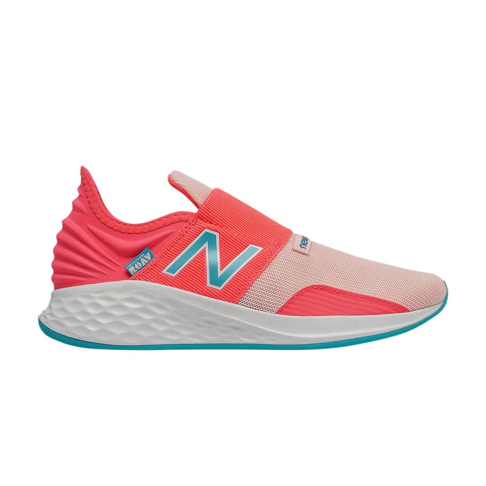 Pre-owned New Balance Fresh Foam Roav Slip-on Big Kid 'vivid Coral' | Pink | Kid's Size 7
