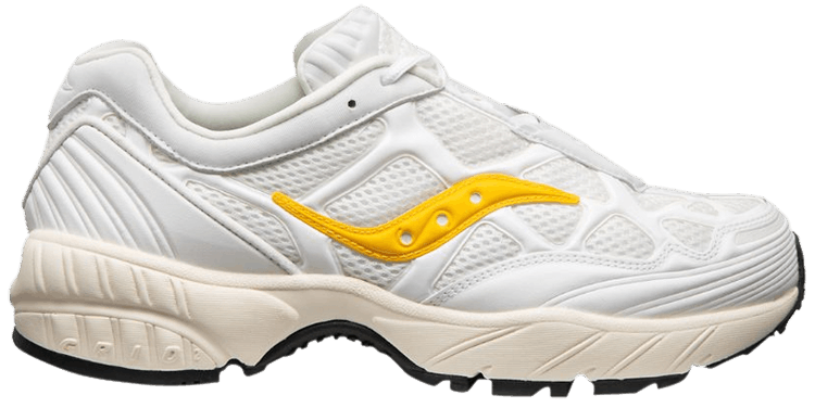Saucony Grid Web White Gold