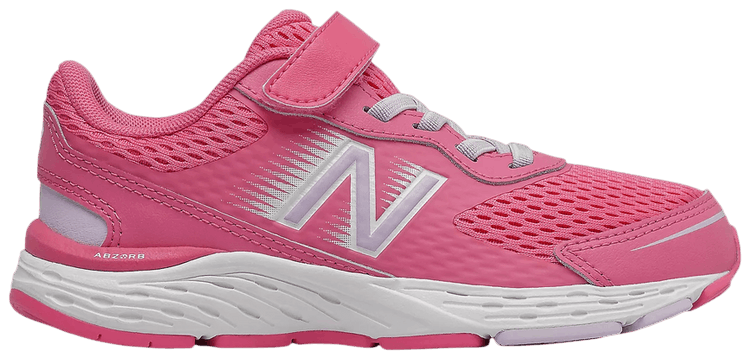 New Balance 680v6 Bungee Big Kid Sporty Pink Astral Glow