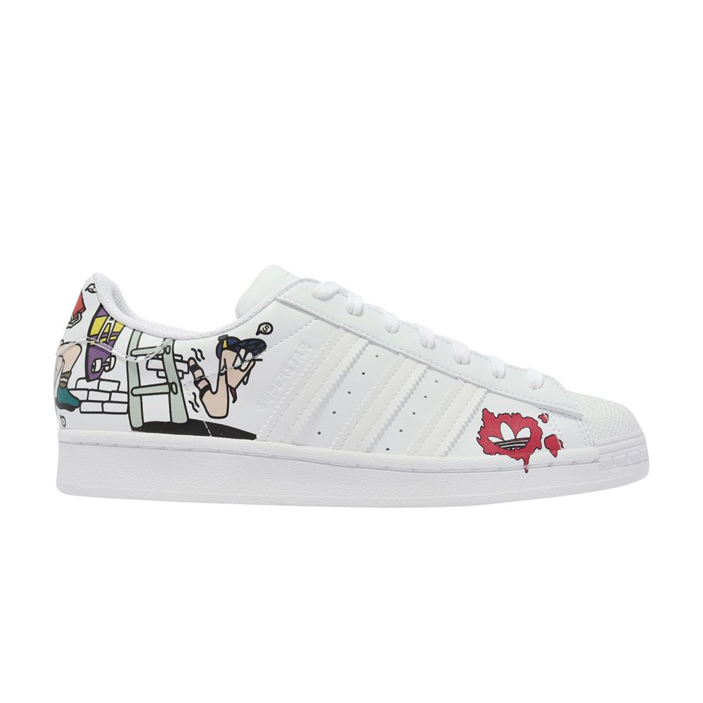 ADIDAS ORIGINALS SUPERSTAR 'WHITE COMIC'