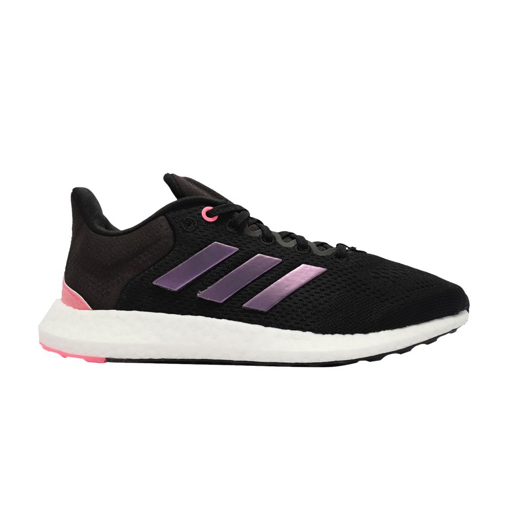 Pre-owned Adidas Originals Wmns Pureboost 21 'black Night Metallic'