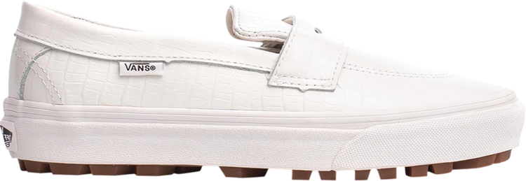 Style 53 DX 'Patent Croc - White'