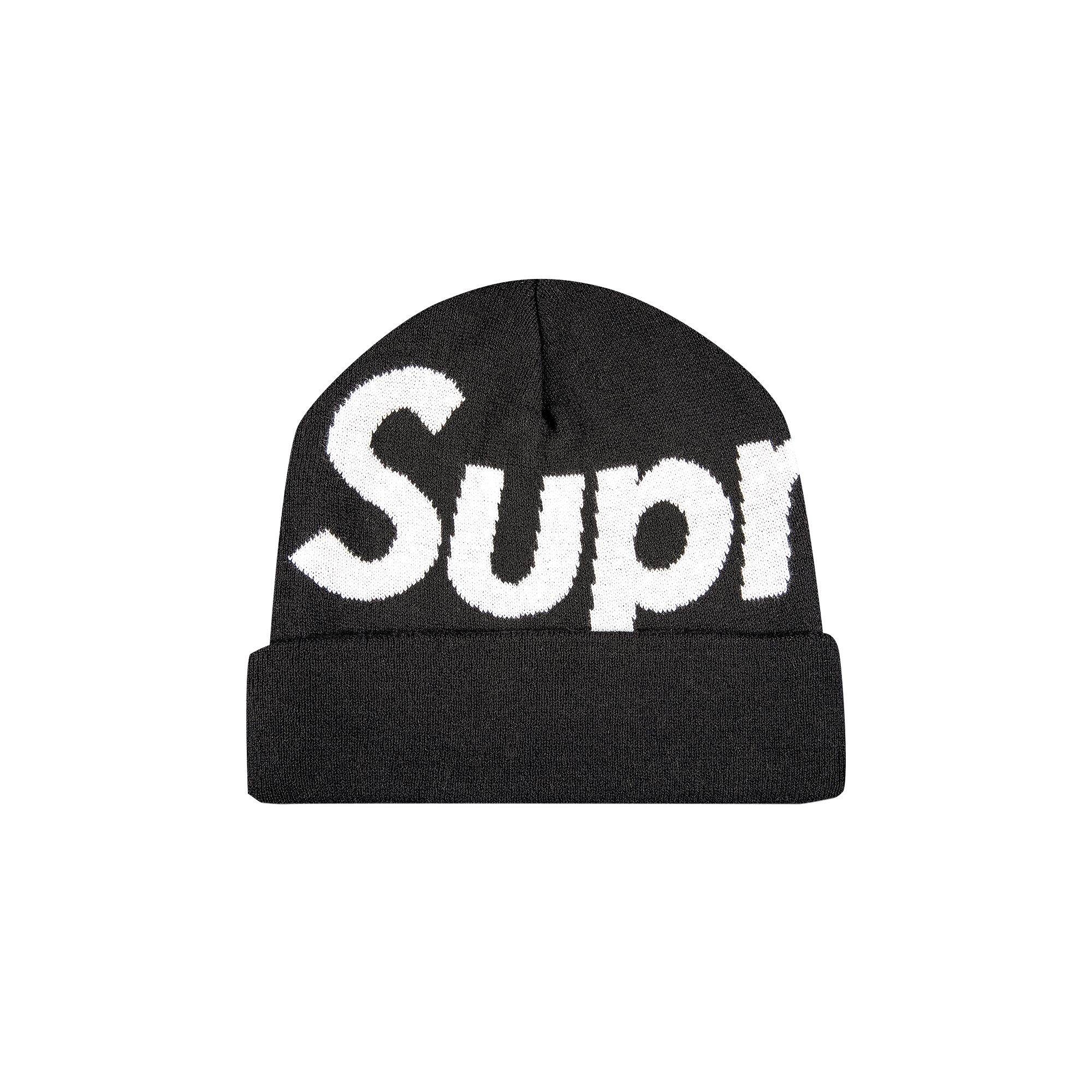 Supreme Big Logo Beanie 'Black' | Men's Size Onesize