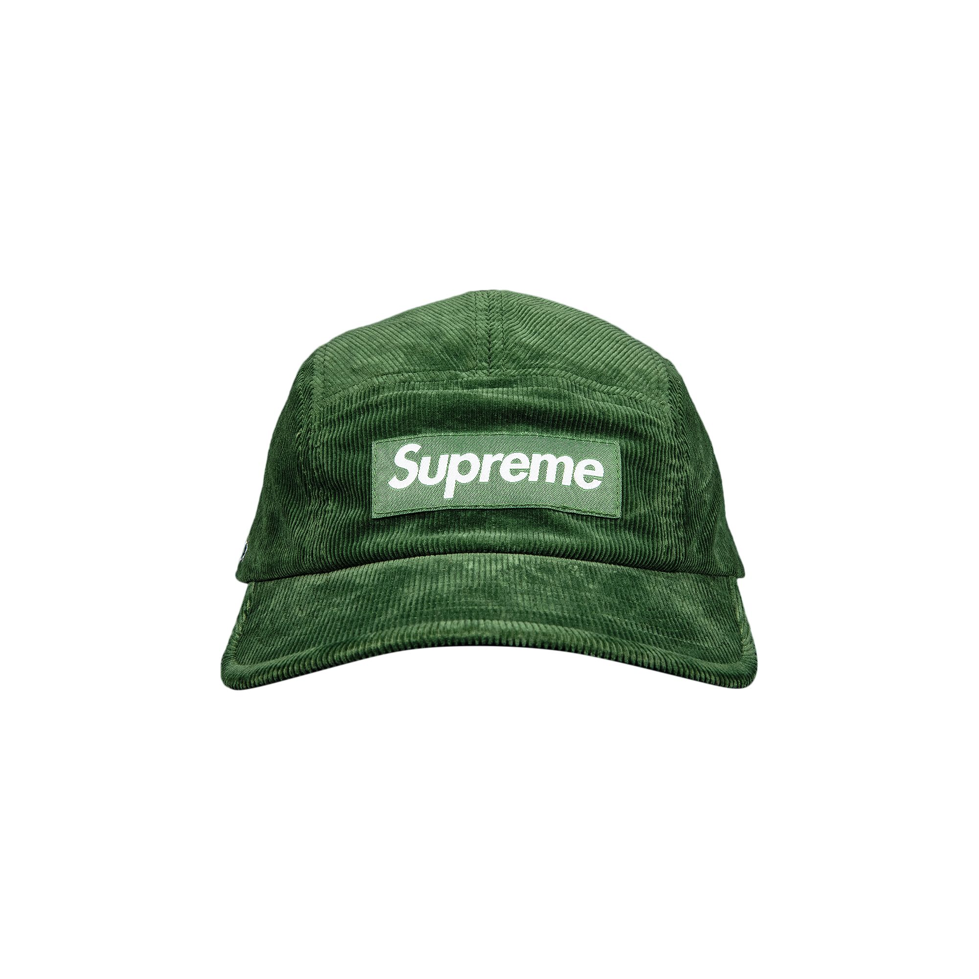 Pre-owned Supreme Gore-tex Corduroy Camp Cap 'green' | Men's Size Onesize