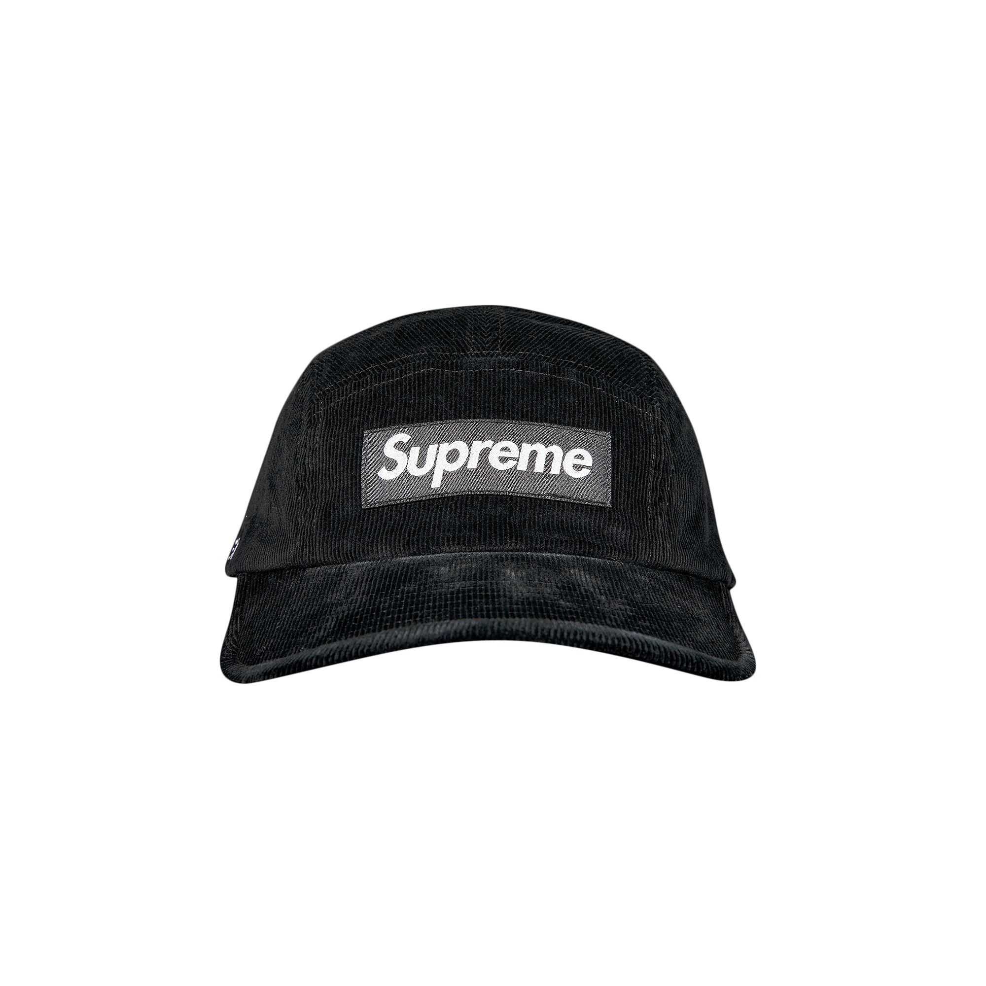 Supreme GORE-TEX Corduroy Camp Cap 'Black' | Men's Size Onesize