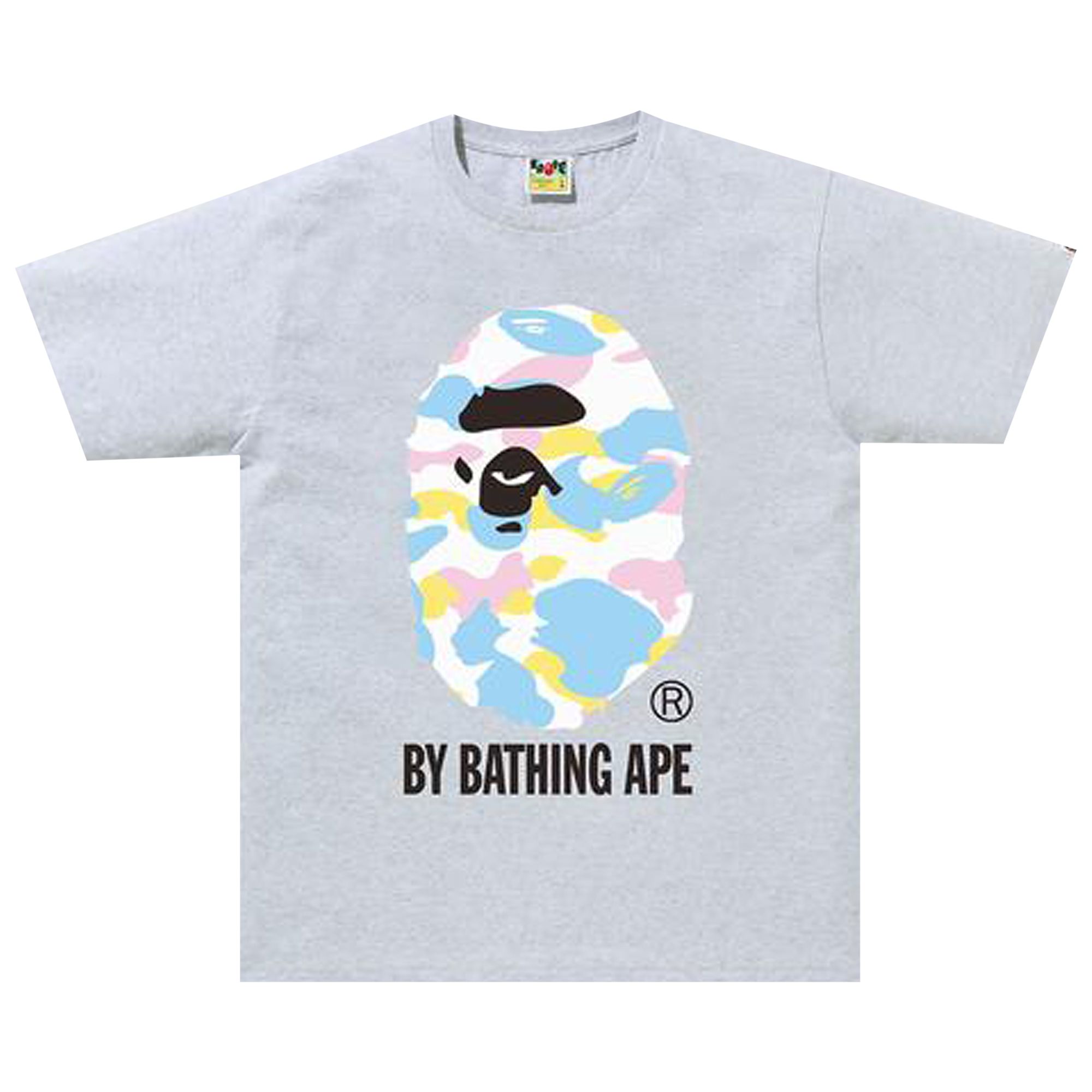 BAPE New Multi Camo Tee 'Grey' | Men's Size S