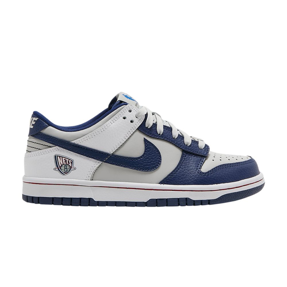 Nike NBA x Dunk Low EMB GS '75th Anniversary - Nets' | White | Kid's Size 6