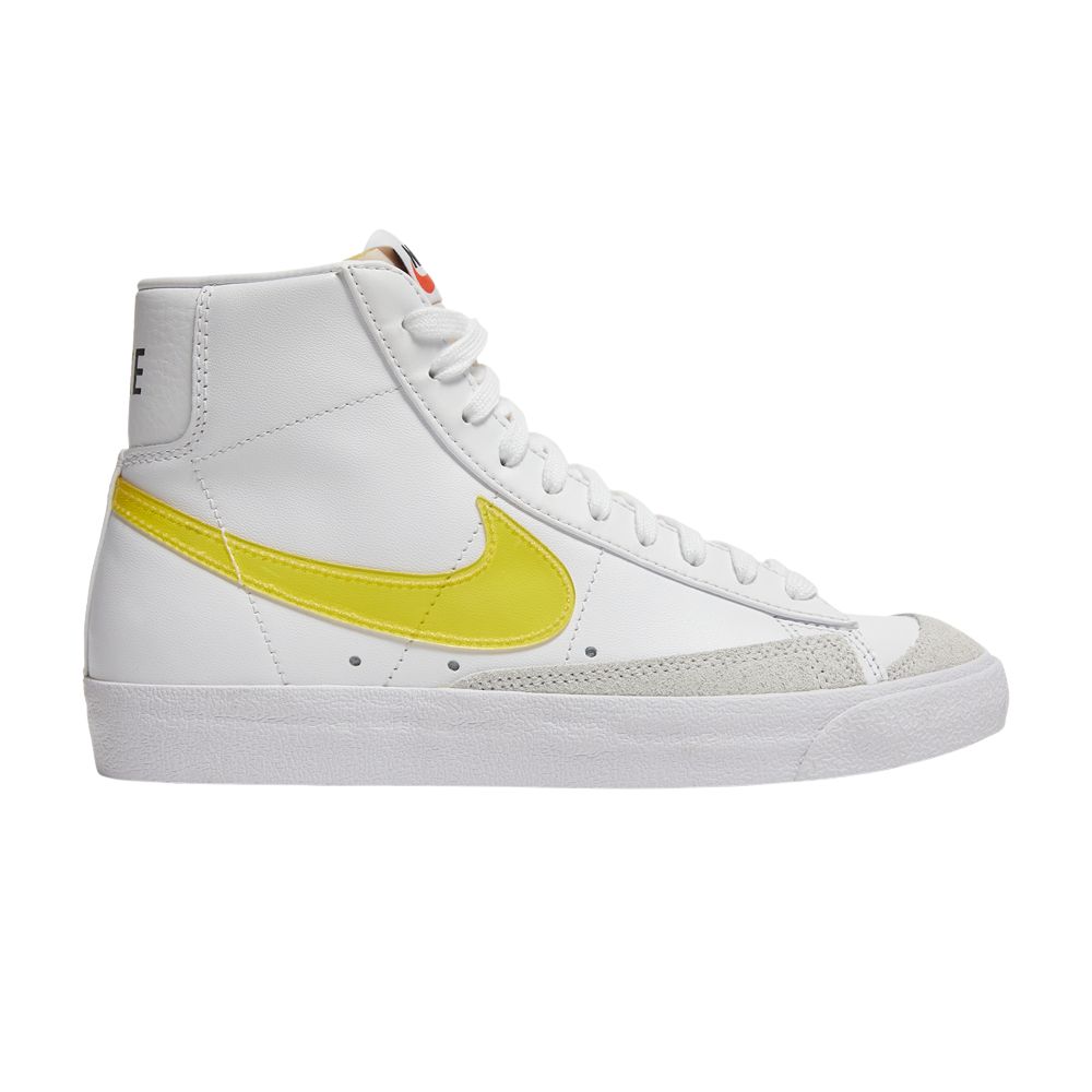 Nike Wmns Blazer Mid '77 Essential 'White Opti Yellow' | Women's Size 7.5