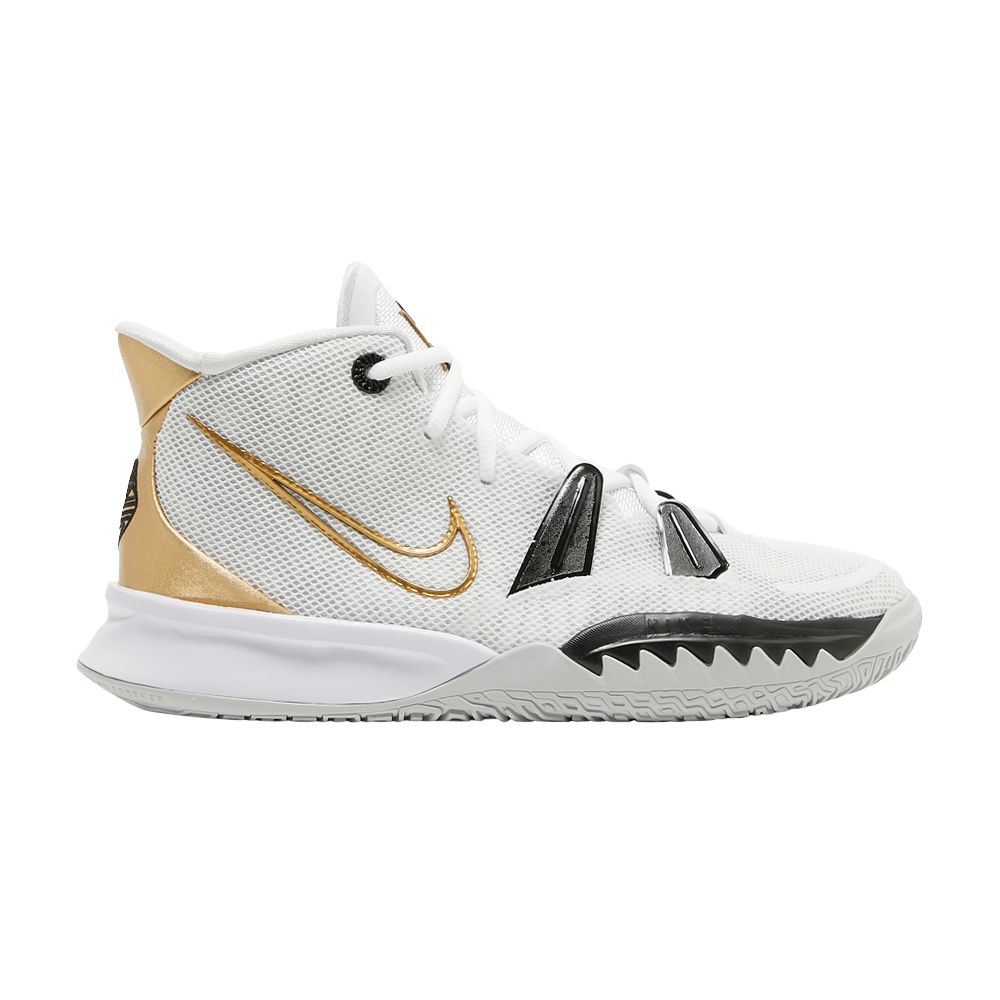 Nike Kyrie 7 GS 'Rings' | White | Kid's Size 4