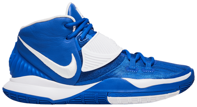 Kyrie 6 top white blue