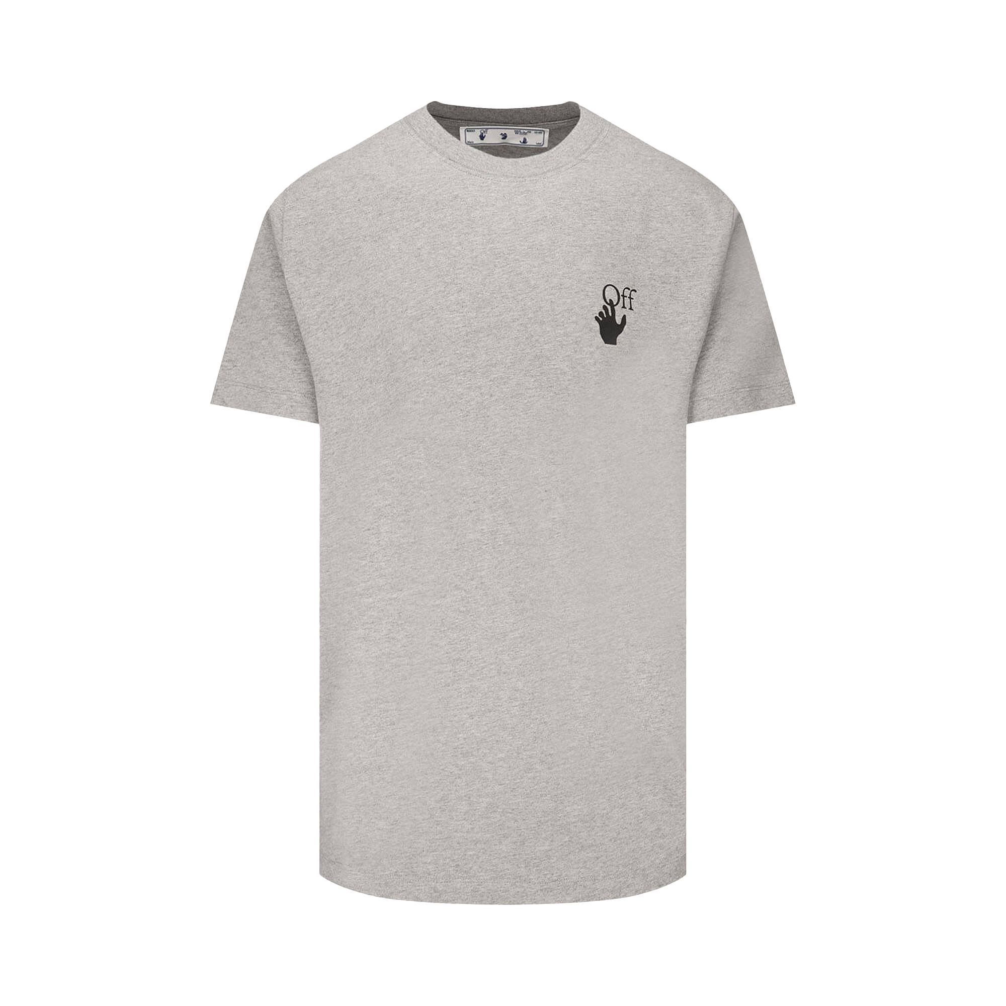 Off-White Degrade Arrow Slim Tee 'Grey' | Men's Size XS
