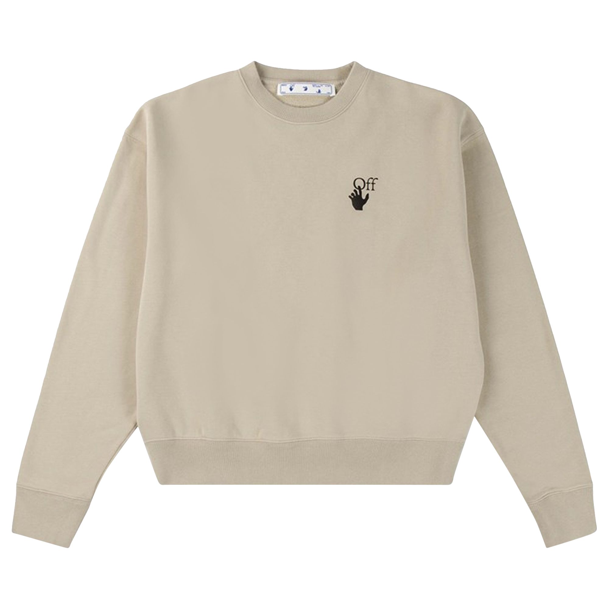 Off-White Bubble Arrow Over Crewneck 'Abbey Stone' | Green | Men's Size M