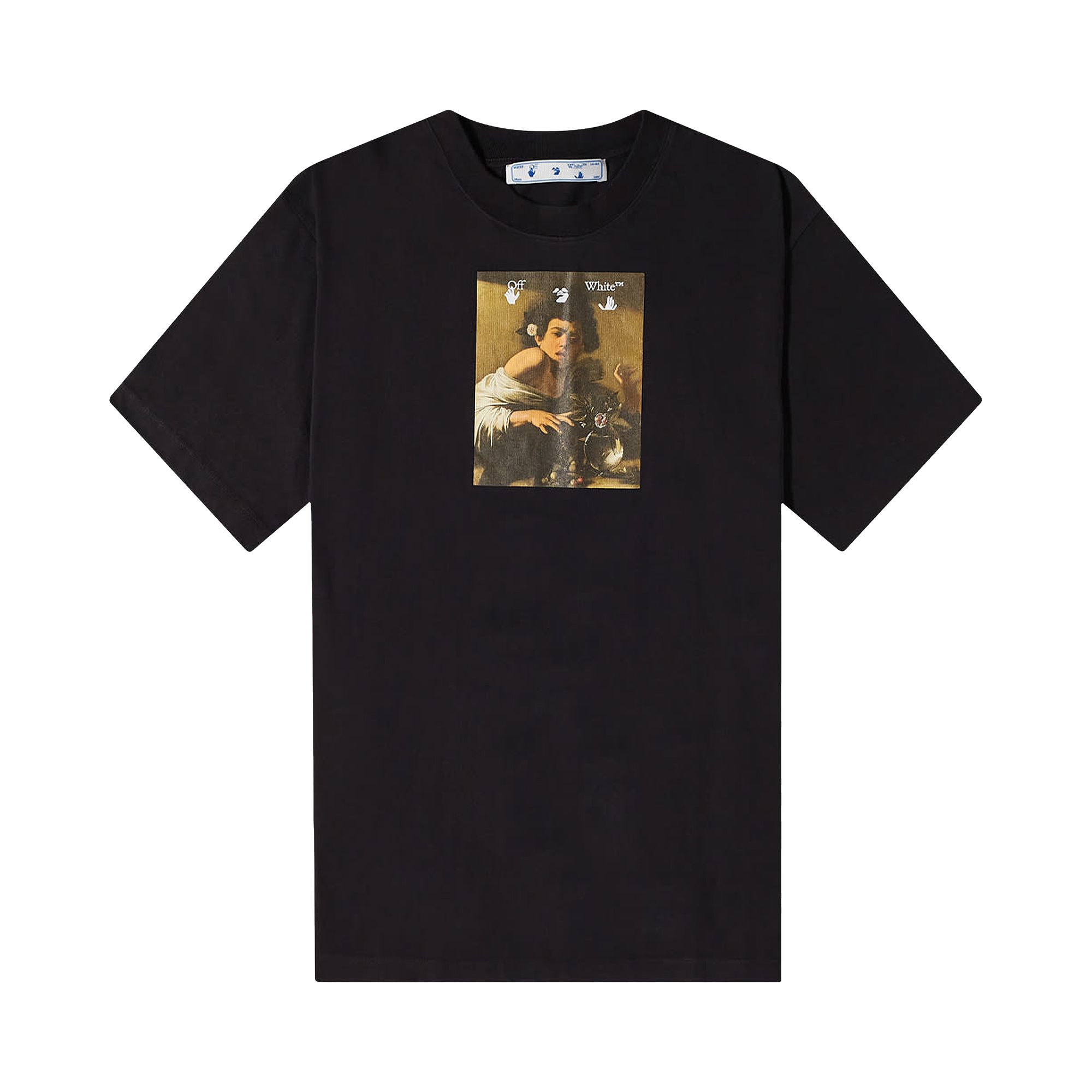 Pre-owned Off-white Caravaggio Boy Over Tee 'black/multicolor'
