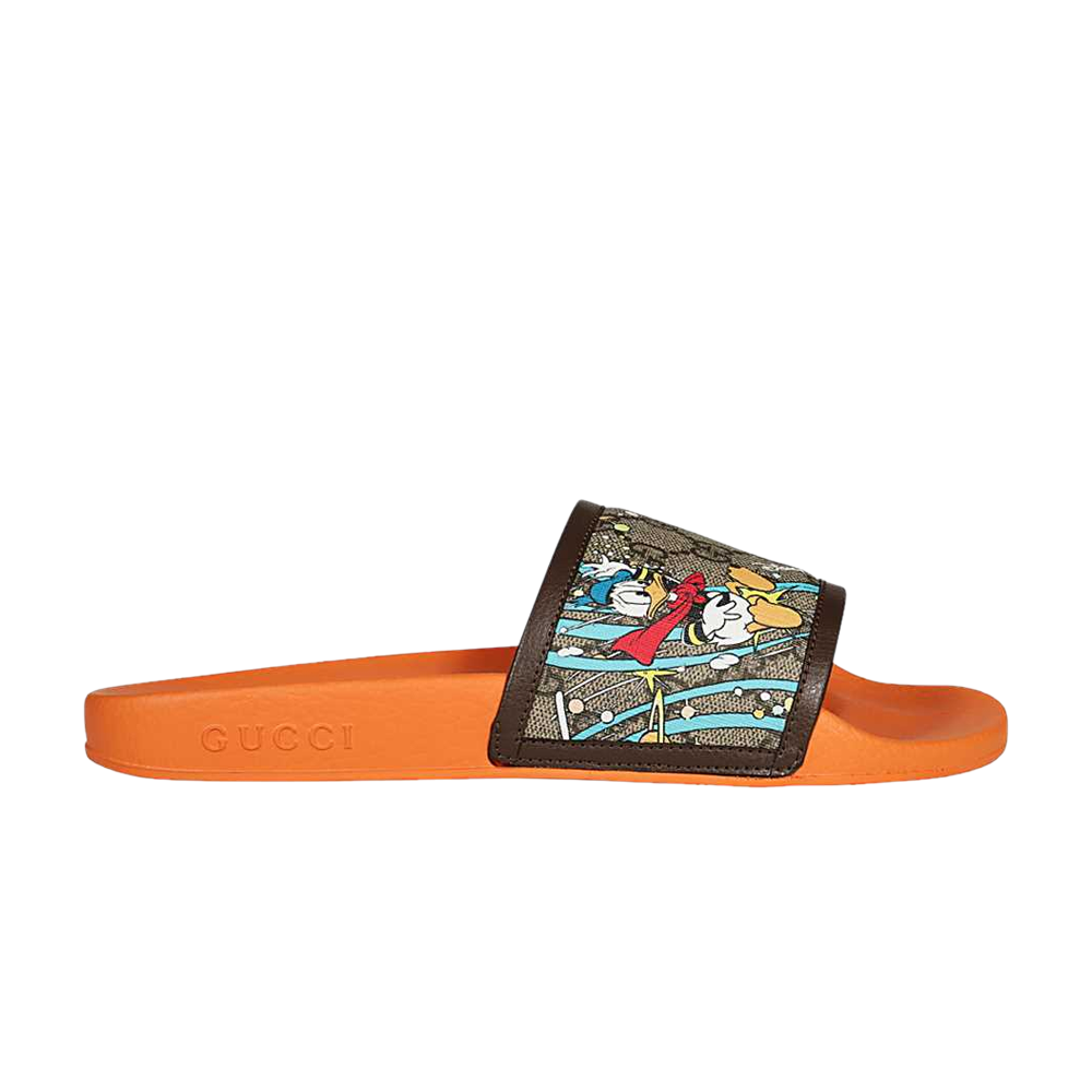 gucci donald duck slides womens