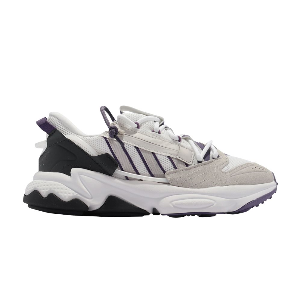 ADIDAS ORIGINALS WMNS OZWEEGO ZIP 'WHITE TECH PURPLE'