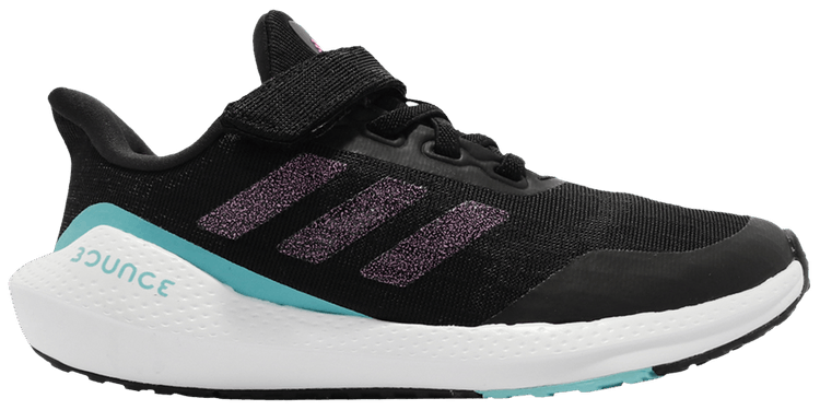 Adidas EQ21 Run J Black Pulse Aqua