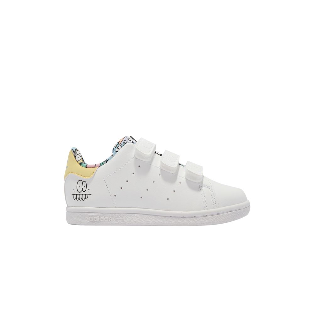 adidas Kevin Lyons x Stan Smith I 'Playful Artwork' | White | Infant Size 7.5